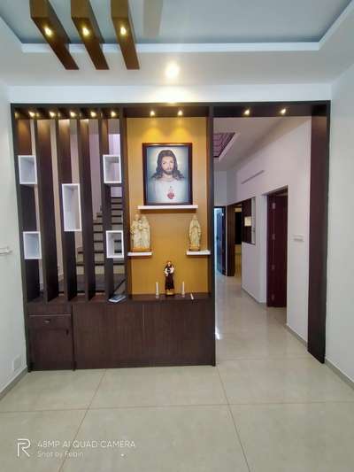 Lighting, Prayer Room, Storage Designs by Contractor jenin j, Alappuzha | Kolo