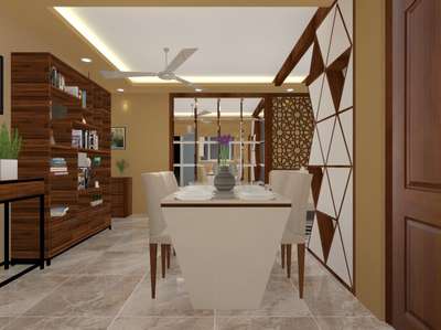 Dining, Furniture, Table, Storage, Lighting Designs by Carpenter Jafruddin Saifi, Gautam Buddh Nagar | Kolo