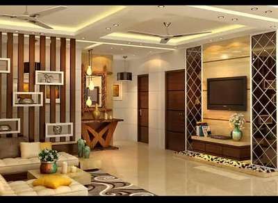 Ceiling, Furniture, Lighting, Living, Storage Designs by Interior Designer Gagan Vishwakarma, Bhopal | Kolo