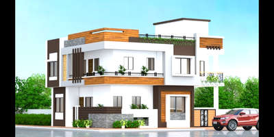 Exterior Designs by Civil Engineer Bharat Vishwakarma , Udaipur | Kolo