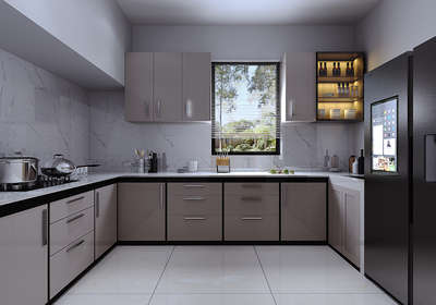 Kitchen, Storage, Window Designs by Architect ArSanjay Choudhary, Jaipur | Kolo