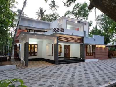 Exterior Designs by Building Supplies vishnumayabuilders vm, Thiruvananthapuram | Kolo