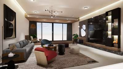 Furniture, Lighting, Living, Storage Designs by Interior Designer Simran Pandey, Jaipur | Kolo