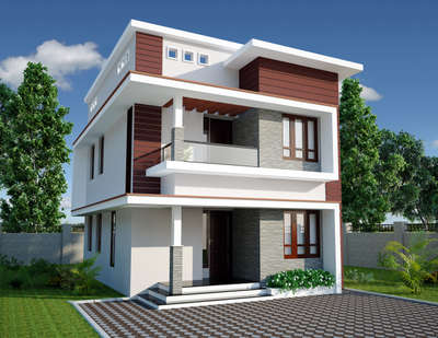 Exterior Designs by Contractor Satheesh Kumar - m, Thiruvananthapuram | Kolo