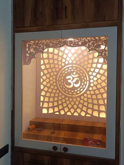 Prayer Room, Storage, Lighting Designs by Interior Designer Modular Kitchen, Jaipur | Kolo