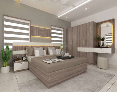 Furniture, Bedroom, Lighting, Storage Designs by Interior Designer sujith vasudev, Thrissur | Kolo