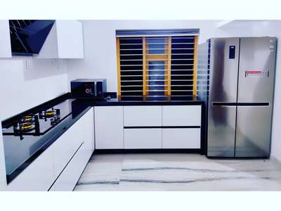 Kitchen, Storage Designs by Contractor MOBIUS  MODULAR, Malappuram | Kolo