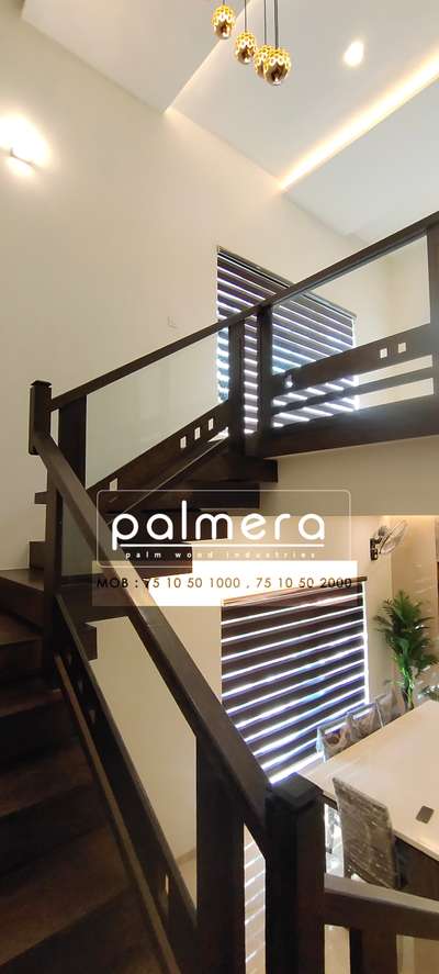 Staircase Designs by Carpenter palmera palmwood, Palakkad | Kolo