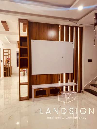 Living, Storage Designs by Interior Designer Landsign Interiors and Consultancy, Kollam | Kolo