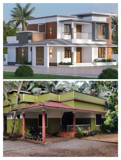 Exterior Designs by Civil Engineer DTECH  Architecture  Engineering, Malappuram | Kolo