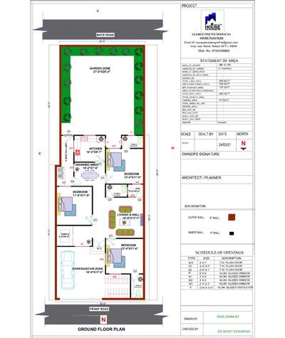 Plans Designs by Contractor HIMANSHU PROPERTY SOLUTION, Bhopal | Kolo