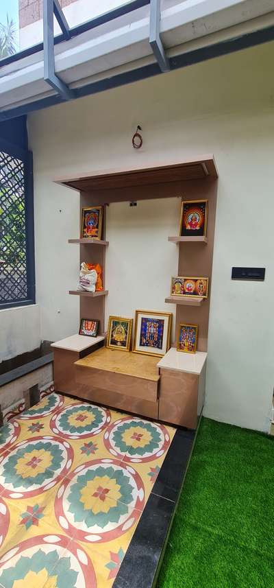Prayer Room, Storage Designs by Interior Designer Sabid Sachu, Kozhikode | Kolo