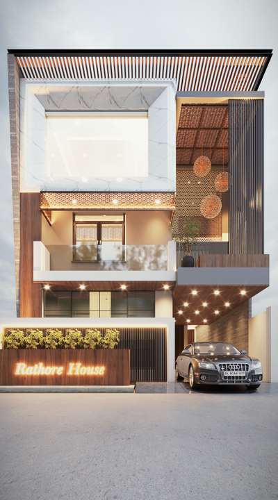 Exterior, Lighting Designs by 3D & CAD SHAHRUKH  Qureshi , Jaipur | Kolo