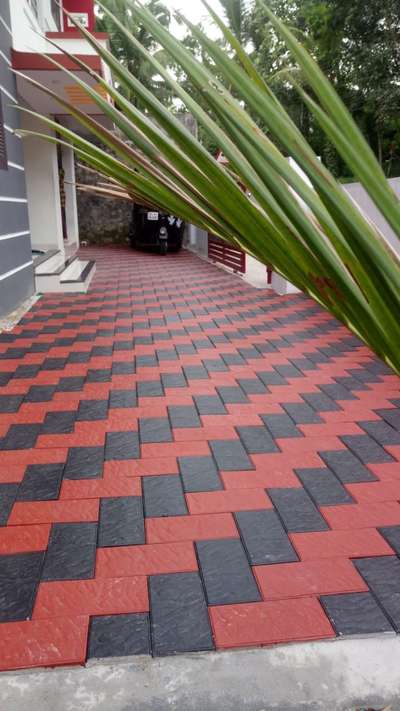 Flooring, Outdoor Designs by Service Provider Rajesh S G Interlok, Thiruvananthapuram | Kolo