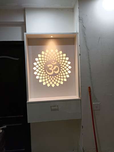 Prayer Room, Storage Designs by Carpenter MD Waseem, Ghaziabad | Kolo
