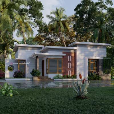 Exterior Designs by Civil Engineer Saneesh Karimthuruthel, Idukki | Kolo