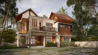 Exterior Designs by Civil Engineer Magno Design Studio, Malappuram | Kolo