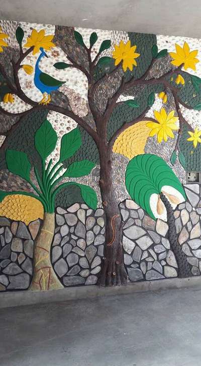 Wall Designs by Contractor Farman Malik, Ghaziabad | Kolo