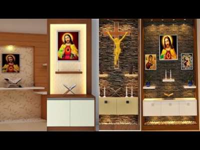 Prayer Room, Storage, Lighting Designs by Interior Designer Native  Associates , Wayanad | Kolo