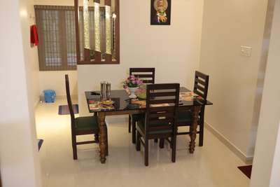 Dining, Furniture, Table, Window Designs by Contractor Imperial Builders And Contractors, Ernakulam | Kolo