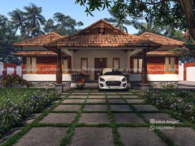 Exterior, Outdoor Designs by 3D & CAD rahul m, Kannur | Kolo
