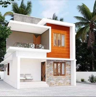 Exterior Designs by Contractor advika  home builders , Ernakulam | Kolo