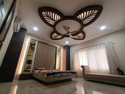Ceiling, Furniture, Storage, Bedroom, Wall Designs by Carpenter city home service tarun sharma, Indore | Kolo