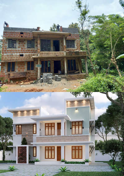Exterior Designs by Interior Designer RAYANCo INTERIORS  BUILDERS, Malappuram | Kolo