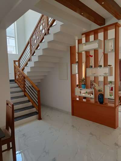 Furniture, Storage, Staircase, Flooring Designs by Interior Designer Tiara Decors, Pathanamthitta | Kolo