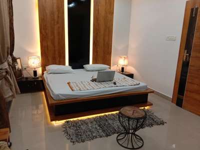 Furniture, Bedroom, Storage, Home Decor, Wall Designs by Contractor imran Afzal, Bhopal | Kolo