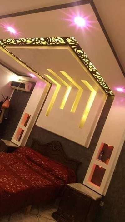 Ceiling, Furniture, Storage, Bedroom, Wall Designs by Home Automation vijay nayde, Indore | Kolo