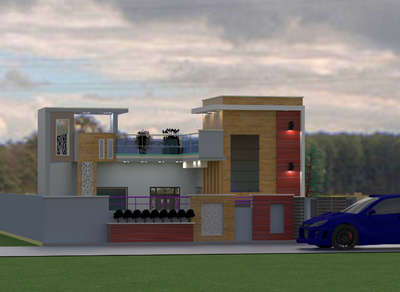 Exterior, Lighting Designs by 3D & CAD Narendra  kumawat, Sikar | Kolo