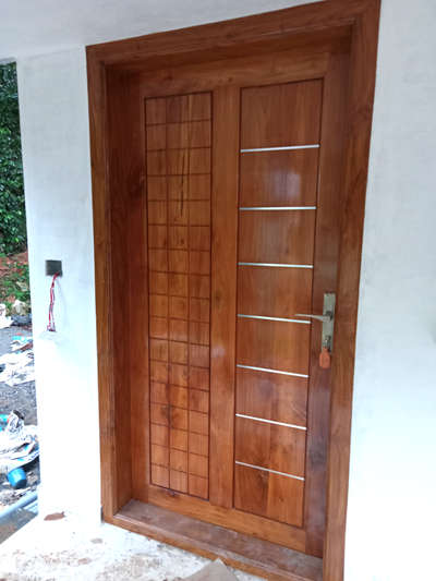Door Designs by Building Supplies Sunil Kumar, Kollam | Kolo