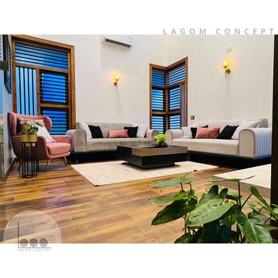 Furniture, Lighting, Living, Table, Window Designs by Architect LAGOM CONCEPT, Kannur | Kolo