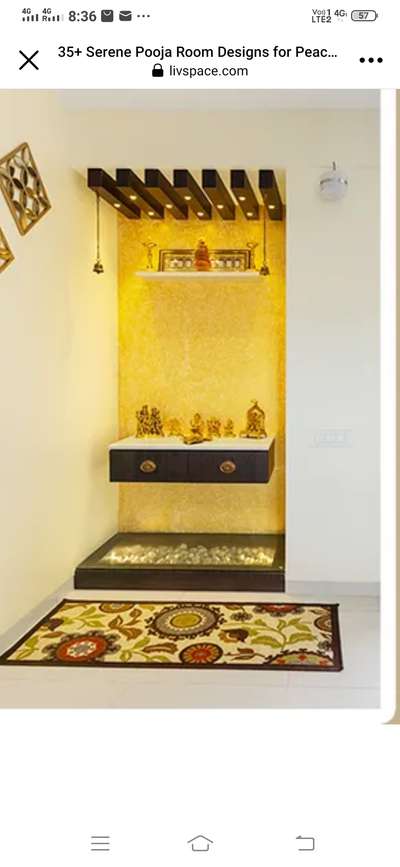Prayer Room Designs by Contractor Kaushal Sharma, Gautam Buddh Nagar | Kolo