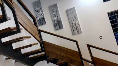 Staircase Designs by Painting Works Prakash chungath, Palakkad | Kolo