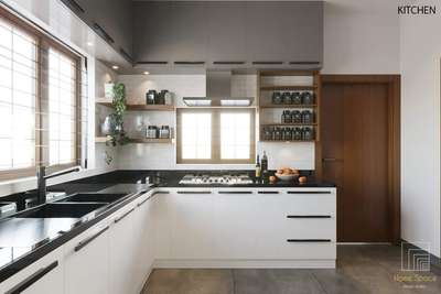 Kitchen, Storage, Door, Window Designs by Interior Designer Homespace Design Studio, Ernakulam | Kolo