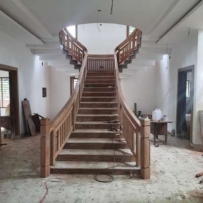 Staircase Designs by Interior Designer vaishnav lalu, Malappuram | Kolo