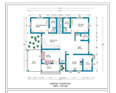 Plans Designs by Architect Aleena Architects and   Engineers , Alappuzha | Kolo