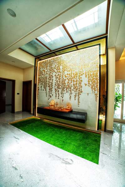 Prayer Room, Storage Designs by Interior Designer Fairhomes Architects  Interiors , Ernakulam | Kolo