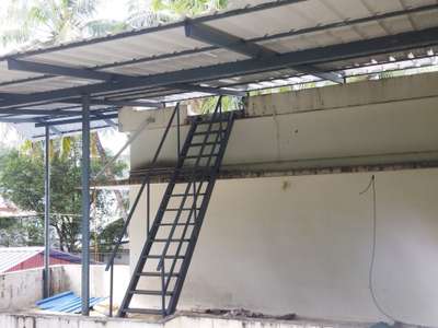 Wall, Staircase Designs by Civil Engineer Sadakkathulla Sadakkahilla, Thrissur | Kolo
