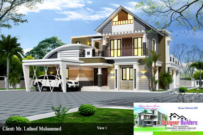 Exterior Designs by Architect NAVAS RAHMAN, Kannur | Kolo