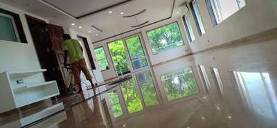 Ceiling, Flooring, Storage, Lighting, Window Designs by Flooring Mithlesh marble polishing service, Delhi | Kolo