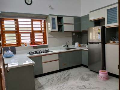 Kitchen, Storage Designs by Interior Designer Arun K, Kannur | Kolo