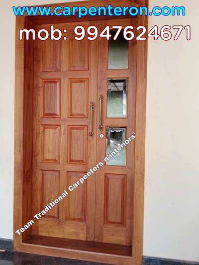 Door Designs by Carpenter Saju T Madhavan, Ernakulam | Kolo