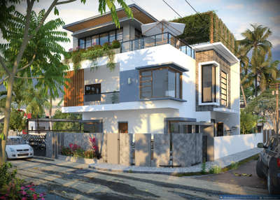 Exterior Designs by Interior Designer Ramshad Rk, Kozhikode | Kolo