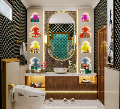 Bathroom Designs by Interior Designer Moin Khan, Jaipur | Kolo