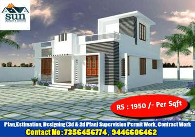 Exterior Designs by Civil Engineer Sreejith R, Kollam | Kolo