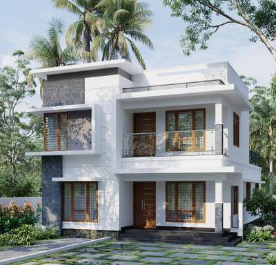 Exterior Designs by Architect Amal  Babu K R , Ernakulam | Kolo