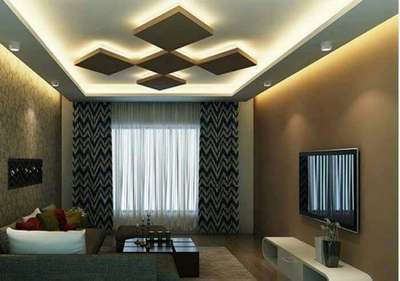 Living, Furniture, Home Decor, Ceiling Designs by Interior Designer shanid shanid, Kozhikode | Kolo